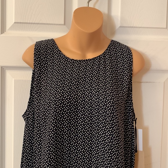Halogen Poka Dot Dress - Picture 2 of 10